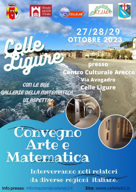 Arte e matematica: il convegno a Celle Ligure