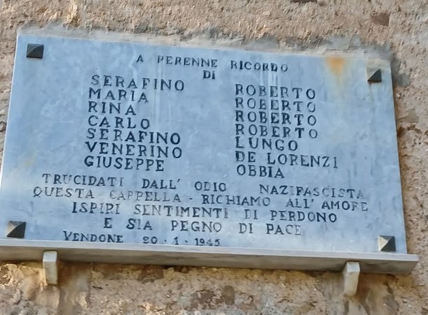 Vendone ricorda l’eccidio nazista del 20 gennaio 1945