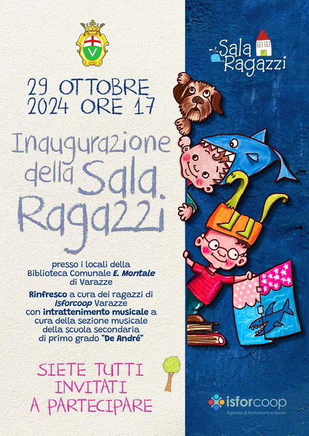 Varazze, la biblioteca inaugura la Sala Ragazzi