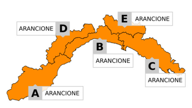 Meteo: allerta gialla per temporali