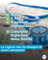 Sanità ligure: ecco un altro carrozzone