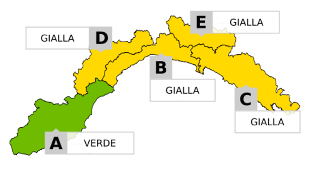 Meteo, torna il maltempo sulla Liguria