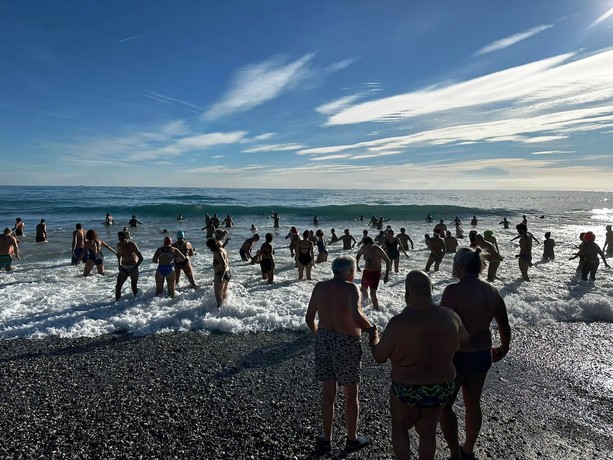 Ceriale, 134 i temerari per il cimento invernale