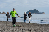 Footgolf in spiaggia, 12 buche per 12 befane