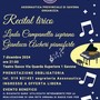 Un recital benefico al teatro Sacco di Savona