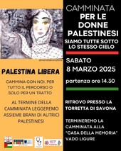 In cammino per le donne palestinesi