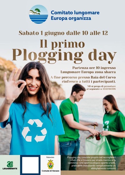 Plogging Day a Varazze