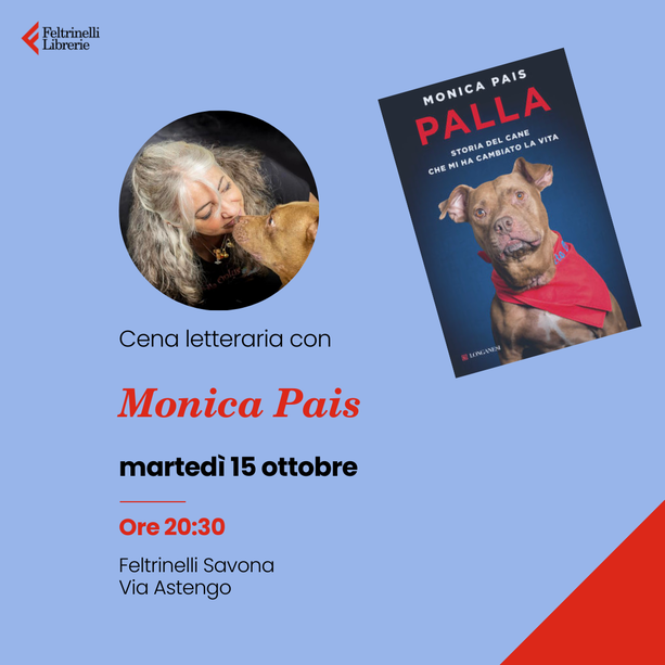 Cena letteraria con Monica Pais