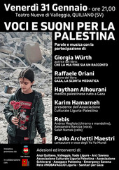 Voci e suoni per la Palestina