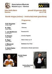 Musica, la settimana dell'associazione Rossini