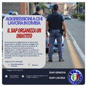 Aggressioni ai poliziotti: un dibattito a Savona